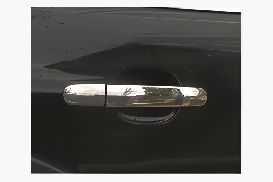 Ford C-Max 2004-2010 Coperture Maniglie Cromate (4 pz, Acciaio Inox) OmsaLine - Acciaio Inox Italiano Image