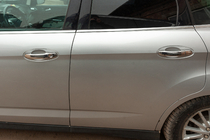 Ford C-Max/Grand C-Max 2010-2019 Coperture Maniglie Cromate (4 pz, Acciaio Inox) OmsaLine - Acciaio Inox Italiano foto 4