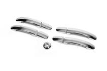 Ford Custom 2013-2022 Coperture Maniglie OmsaLine (Acciaio Inox) 4 Porte foto 1