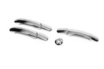 Ford Custom 2013-2022 Coperture Maniglie OmsaLine (Acciaio Inox) 4 Porte foto 4