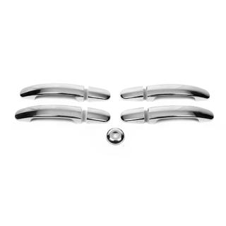 Coperture Maniglie OmsaLine (Acciaio Inox) Ford Custom 2013-2022 foto 3