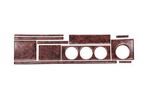 Audi 80/90 1987-1996 Rivestimento Decorativo Cruscotto Alluminio foto 1