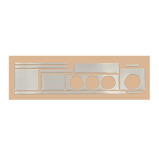 Rivestimento Decorativo Cruscotto Audi 80/90 1987-1996 foto 2