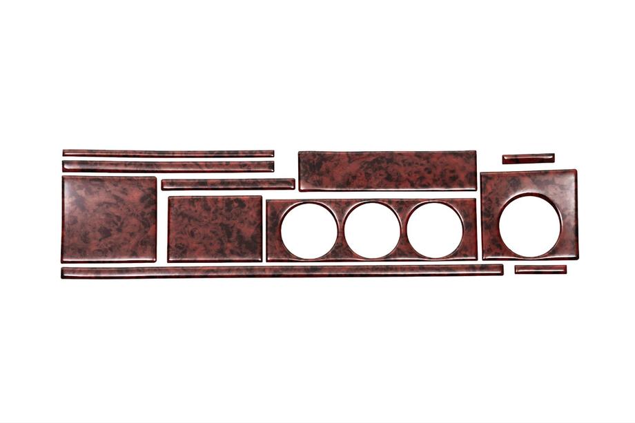 Audi 80/90 1987-1996 Rivestimento Decorativo Cruscotto Alluminio Image