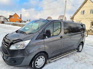 Ford Custom 2013-2022 Barre Tetto Cromate Corto, Piedini in Plastica foto 2