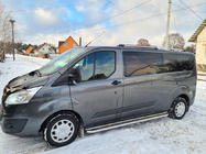 Ford Custom 2013-2022 Barre Tetto Cromate Corto, Piedini in Plastica foto 3