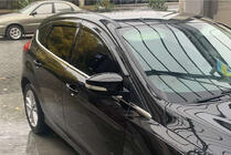 Ford Focus III 2011-2017 Modanature inferiori finestrini acciaio inox (8 pz) SW, Carmos - Acciaio Inox Turco foto 1