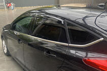 Ford Focus III 2011-2017 Modanature inferiori finestrini acciaio inox (8 pz) SW, Carmos - Acciaio Inox Turco foto 3
