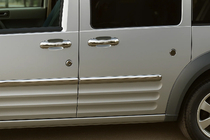 Ford Transit 2000–2014 Coperture serratura (5 pz, acciaio inox) foto 1