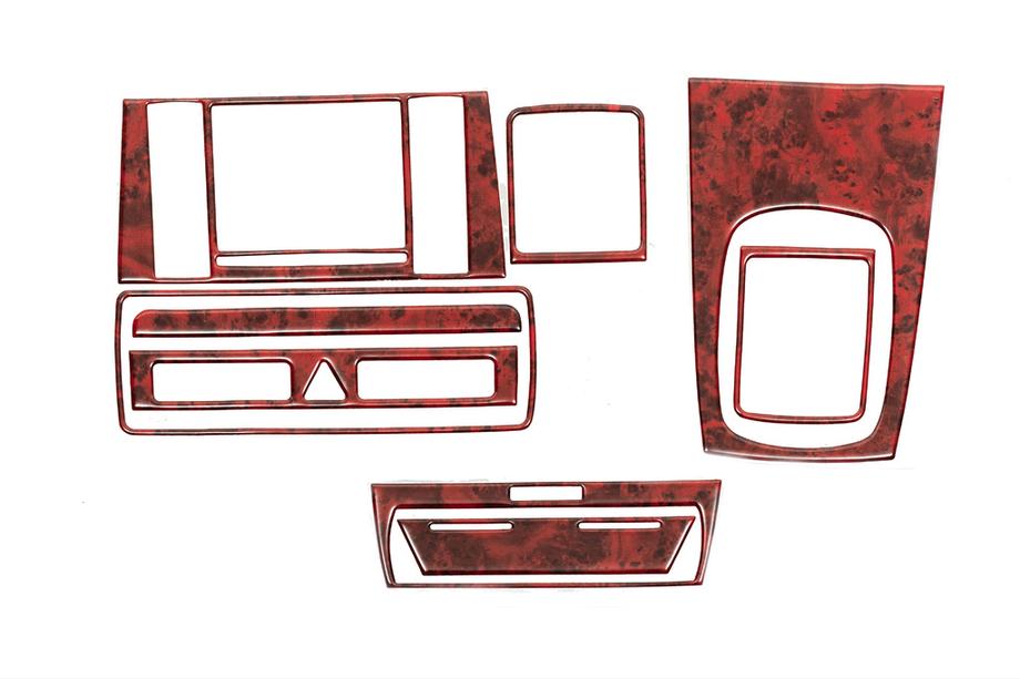 Audi A4 B5 1994–2001 Kit rivestimenti interni (1999-2000) Legno Scuro Image