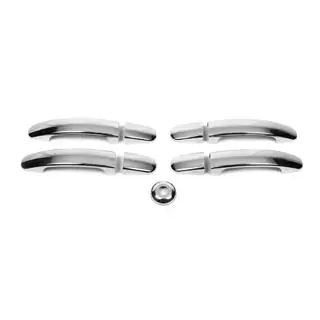 Coperture Maniglie OmsaLine Acciaio Inox Ford Transit 2014- foto 1