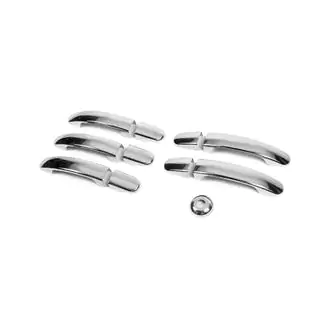 Coperture Maniglie OmsaLine Acciaio Inox Ford Transit 2014- foto 4