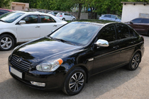 Hyundai Accent 2006-2010 Cover Specchietti (2 pz, plastica) OmsaLine foto 1