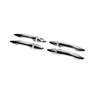 Coperture Maniglie Porta Cromate (4 pz, Acciaio Inox) foto 3