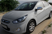 Hyundai Accent 2011-2017 Cover specchietti senza foro per freccia (2 pz) foto 1