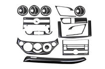 Chevrolet Aveo T250 2005-2011 Coperture cruscotto (Set grande) foto 3