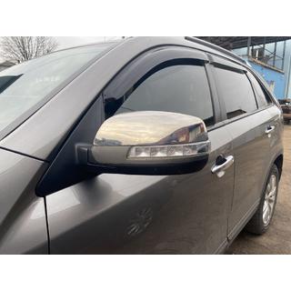 Coperture Specchietti Cromate (2 pz) Kia Sorento II XM 2009-2014 foto 3