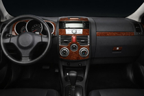 Daihatsu Terios 2006-2017 Coperture Cruscotto Alluminio foto 1