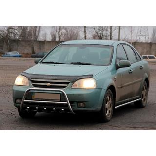 Bull bar anteriore WT003 (60 mm, acciaio inox) Chevrolet Lacetti 2003-2024 foto 1