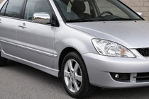 Mitsubishi Lancer 9 2004-2008 Coperture Specchietti Cromate (2 pz) foto 1