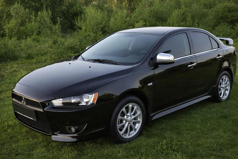 Mitsubishi Lancer X 2008- Coperture Specchietti Cromate (2 pz) Image