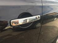 Nissan Qashqai 2007-2010 Coperture Maniglie Porta Cromate (4 pz, Acciaio Inox) foto 7