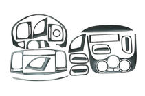 Hyundai Accent 2006-2010 Coperture Cruscotto Alluminio foto 2