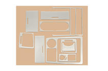 Kia Sorento I BL 2002-2009 Kit rivestimento cruscotto Versione 2 (2003-2007) foto 2