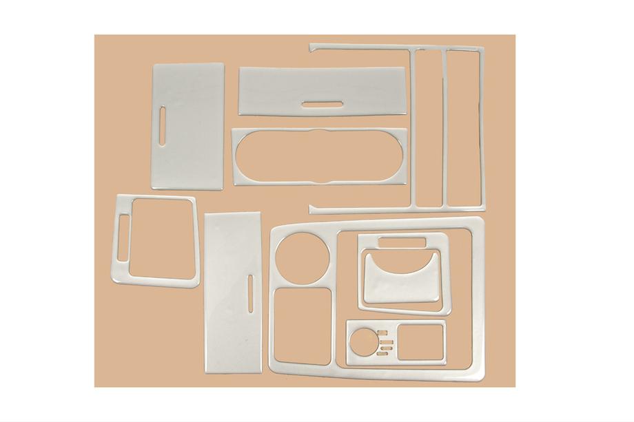 Kia Sorento I BL 2002-2009 Kit rivestimento cruscotto Versione 2 (2003-2007) Titanio Foto 2