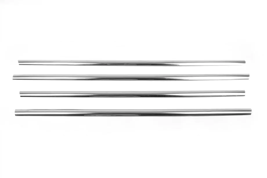 Opel Vectra C 2002-2008 Cornici esterne finestrini acciaio inox (4 pz) Foto 2