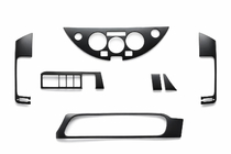 Nissan Note 2004-2012 Coperture Cruscotto Alluminio foto 1