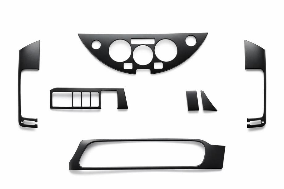 Nissan Note 2004-2012 Coperture Cruscotto Alluminio Image