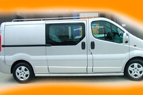 Opel Vivaro 2001–2015 Tubi Laterali (2 pz, Acciaio Inox) foto 9