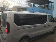 Opel Vivaro 2015-2019 Barre Tetto Cromate Corto, Piedini in Plastica foto 5