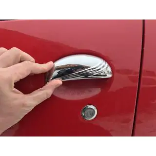 Coperture maniglie porta in acciaio inox