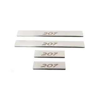 Battitacco Carmos (4 pz, acciaio inox) foto 3