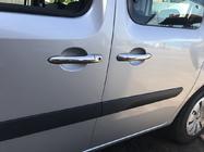 Renault Kangoo 2008–2020 Coperture maniglie porta in acciaio inox 3 pz, Carmos - Acciaio Turco foto 3