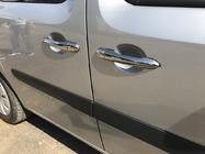 Renault Kangoo 2008–2020 Coperture maniglie porta in acciaio inox 3 pz, Carmos - Acciaio Turco foto 5