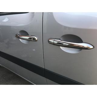 Coperture maniglie porta in acciaio inox Renault Kangoo 2008–2020 foto 2