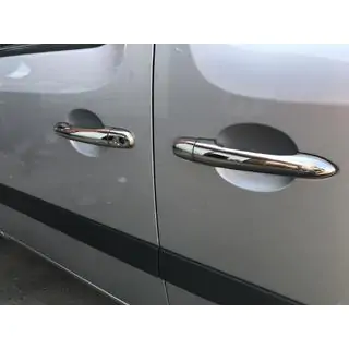 Coperture maniglie porta in acciaio inox Renault Kangoo 2008–2020 foto 2