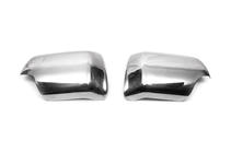 Range Rover III L322 2002-2012 Cover Specchietti V2 Pre-Restyling (2 pz, Acciaio Inox) foto 2