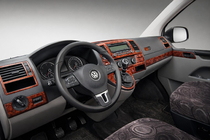 Volkswagen T5 2010-2015 Coperture Cruscotto Alluminio foto 1