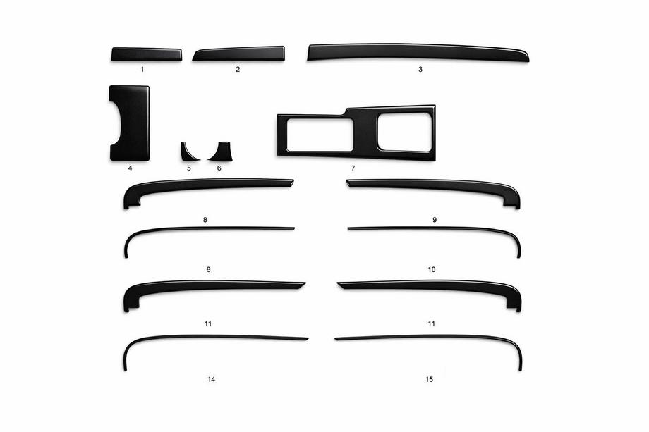 Chevrolet Epica 2006-2014 Coperture interne (Kit-2) Blu Image