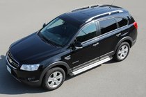 Chevrolet Captiva 2006-2019 Pedane Laterali Maya V2 (2 pz, Alluminio) 2006-2015 foto 1