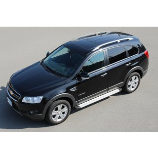Pedane Laterali Maya V2 (2 pz, Alluminio) Chevrolet Captiva 2006-2019 foto 1