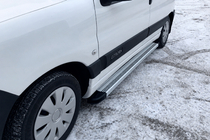 Citroen Berlingo 1996-2008 Pedane Laterali Maya V2 (2 pz, Alluminio) foto 1