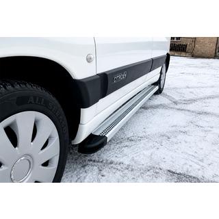 Pedane Laterali Maya V2 (2 pz, Alluminio) Citroen Berlingo 1996-2008 foto 2