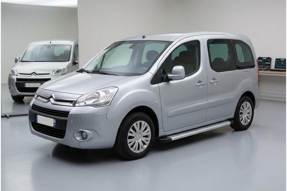 Citroen Berlingo 2008-2018 Pedane Laterali Maya V2 (2 pz, Alluminio) Image