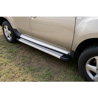 Pedane Laterali Maya V2 (2 pz, Alluminio) Dacia Duster 2008-2018 foto 1