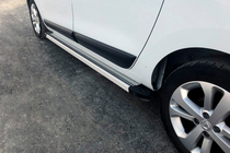 Dacia Lodgy 2012-2022 Pedane Laterali Maya V2 (2 pz, Alluminio) foto 4
